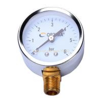 Манометр Optima 6 атм. 50 мм. нижнє під'єднання нерж.корпус ( Y50 - NFC-1 ) в інтернет-магазині Yago