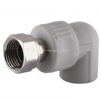 Кутник з накидною гайкою Vsplast PPR ф20х1/2″ **  2019 в інтернет-магазині Yago