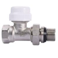 Кран радіаторний прямий ECO Technology ECO5028 1/2″ під термоголовку з ущільнювачем в інтернет-магазині Yago
