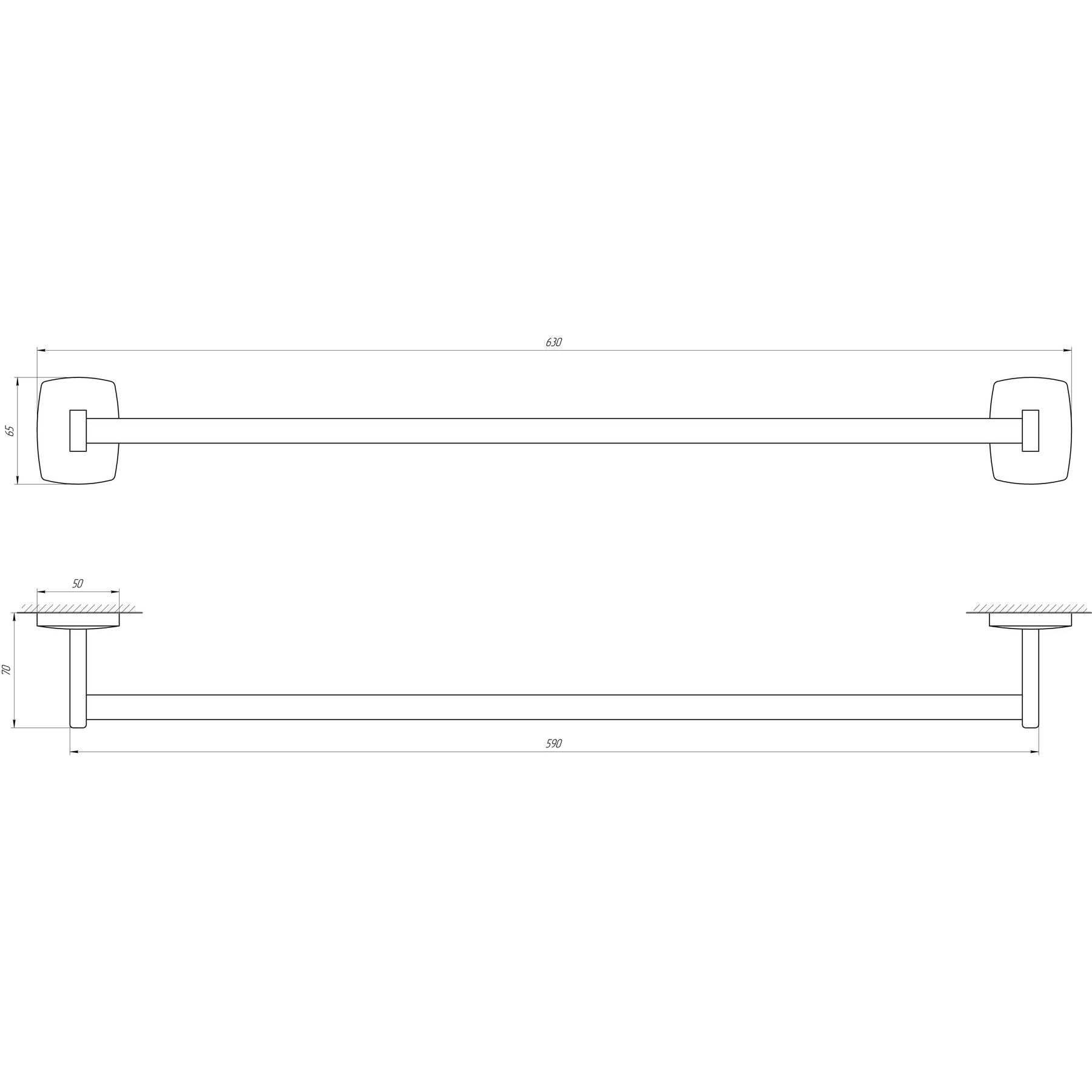 Тримач рушників Perfect Sanitary Appliances RM 1002-60