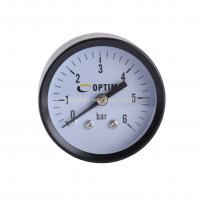 Манометр Optima 6 атм. 50 мм.  заднє під'єднання сталевий корпус ( X50-YFC ) в інтернет-магазині Yago
