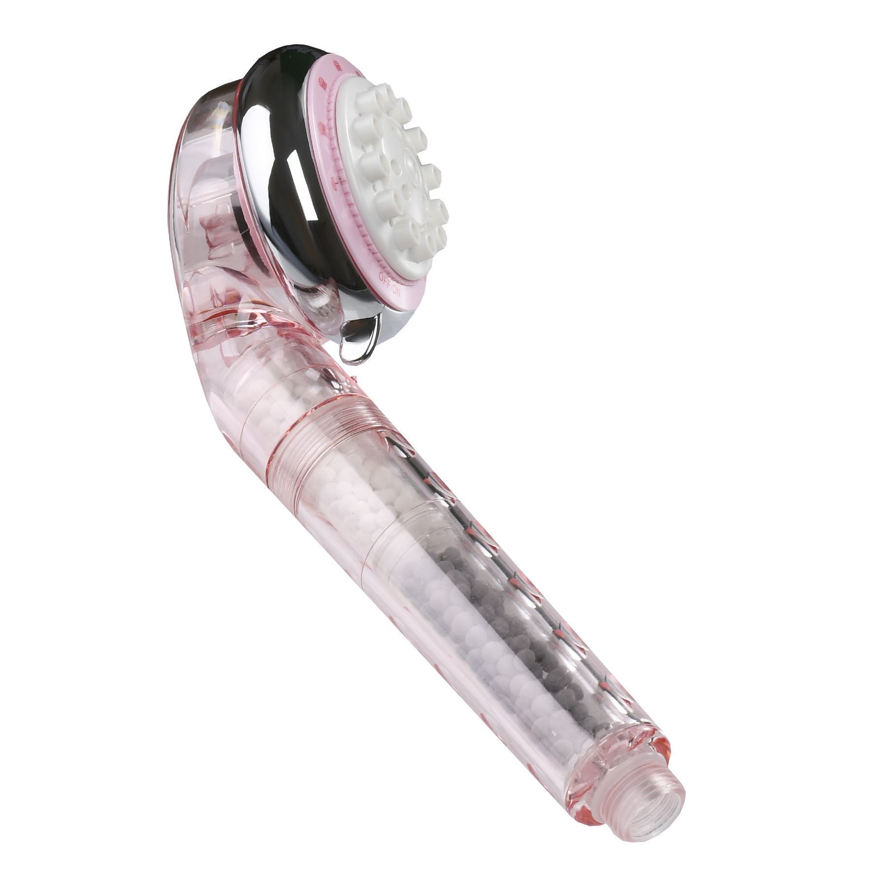 Лійка д/душа г/масаж. + КАРТРИДЖ (рожева) SFH-01 Pink в інтернет-магазині Yago