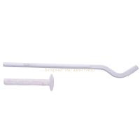 Кронштейн секційного радіатора штирьковий білий з дюбелем ф8х170мм (кратно 2) в інтернет-магазині Yago