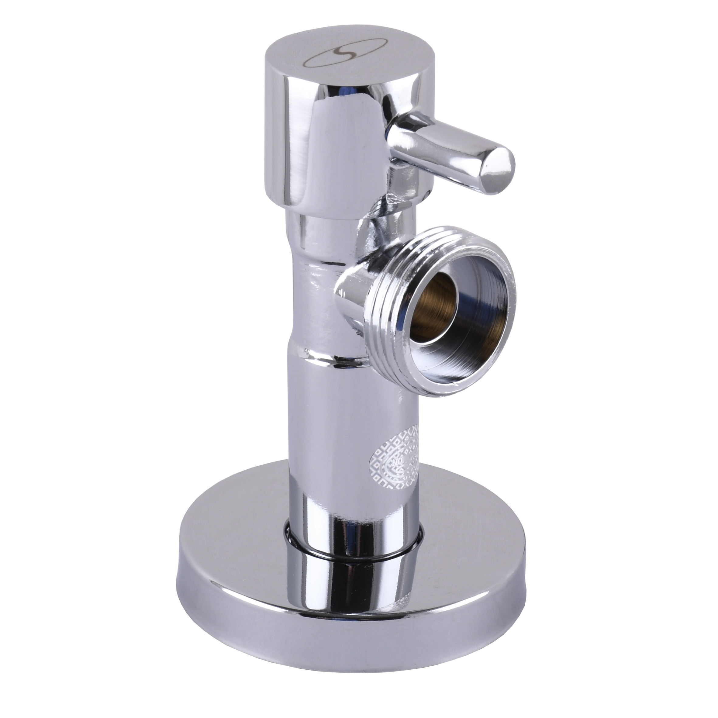 Кран напівобертовий кутовий SOLOMON 1/2″х1/2″ Lazer 7076 в інтернет-магазині Yago