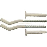 Комплект кронштейнів радіатора CRISTAL NS-1015 штирьковий прорезинений з дюбелем Ø9х170мм (пар.4од.) в інтернет-магазині Yago