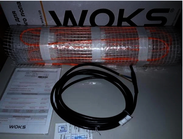 Нагрівальний мат Woks 160 -8,0 m²/1280W | Купити в інтернет-магазині Yago