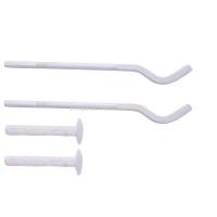 Комплект кронштейнів секційного радіатора штирьковий білий з дюбелем Ø8х230мм (пар.4од.) в інтернет-магазині Yago