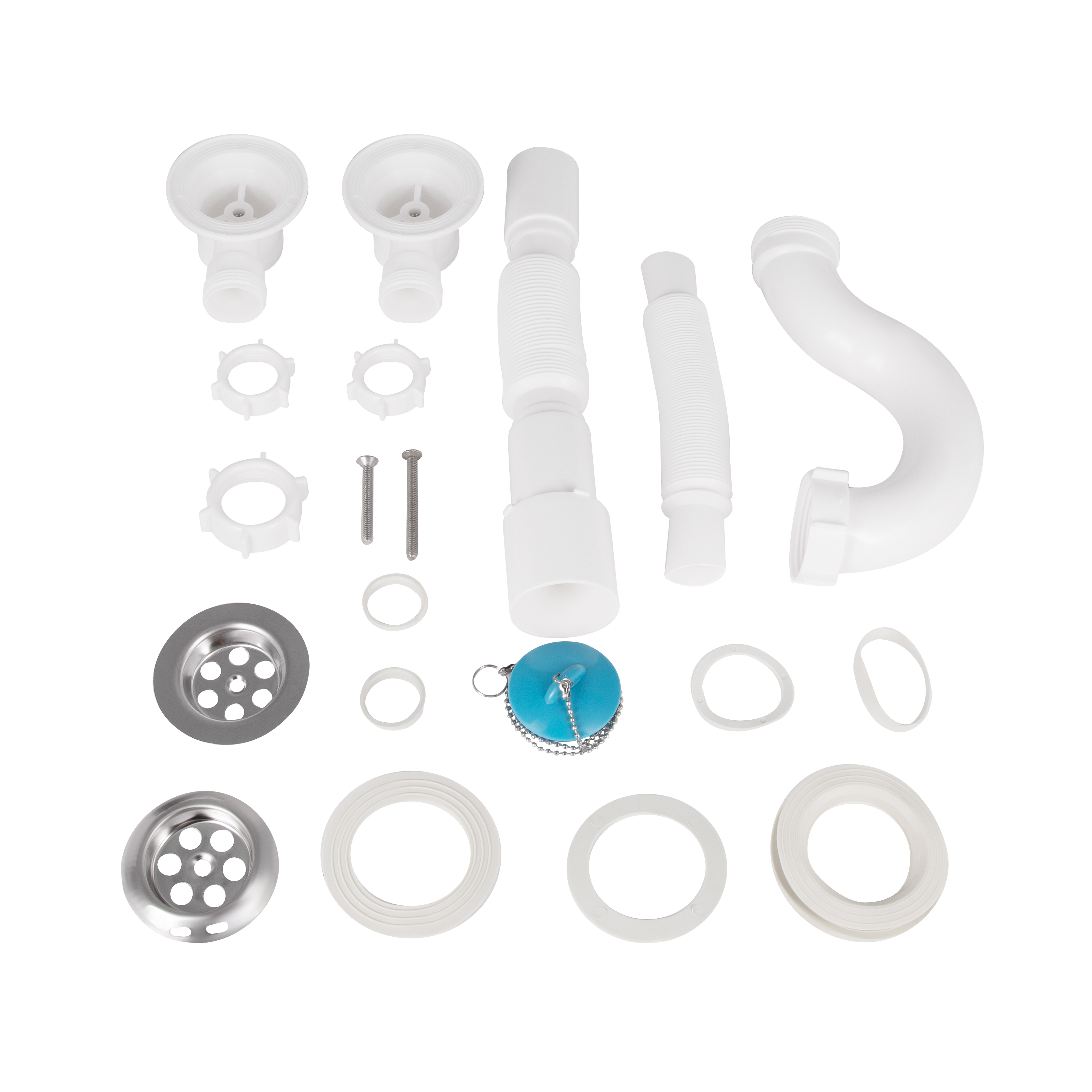 Сифон для ванни Lidz (WHI) 60 03 V001 00 прямоточний (вихід 50 мм)