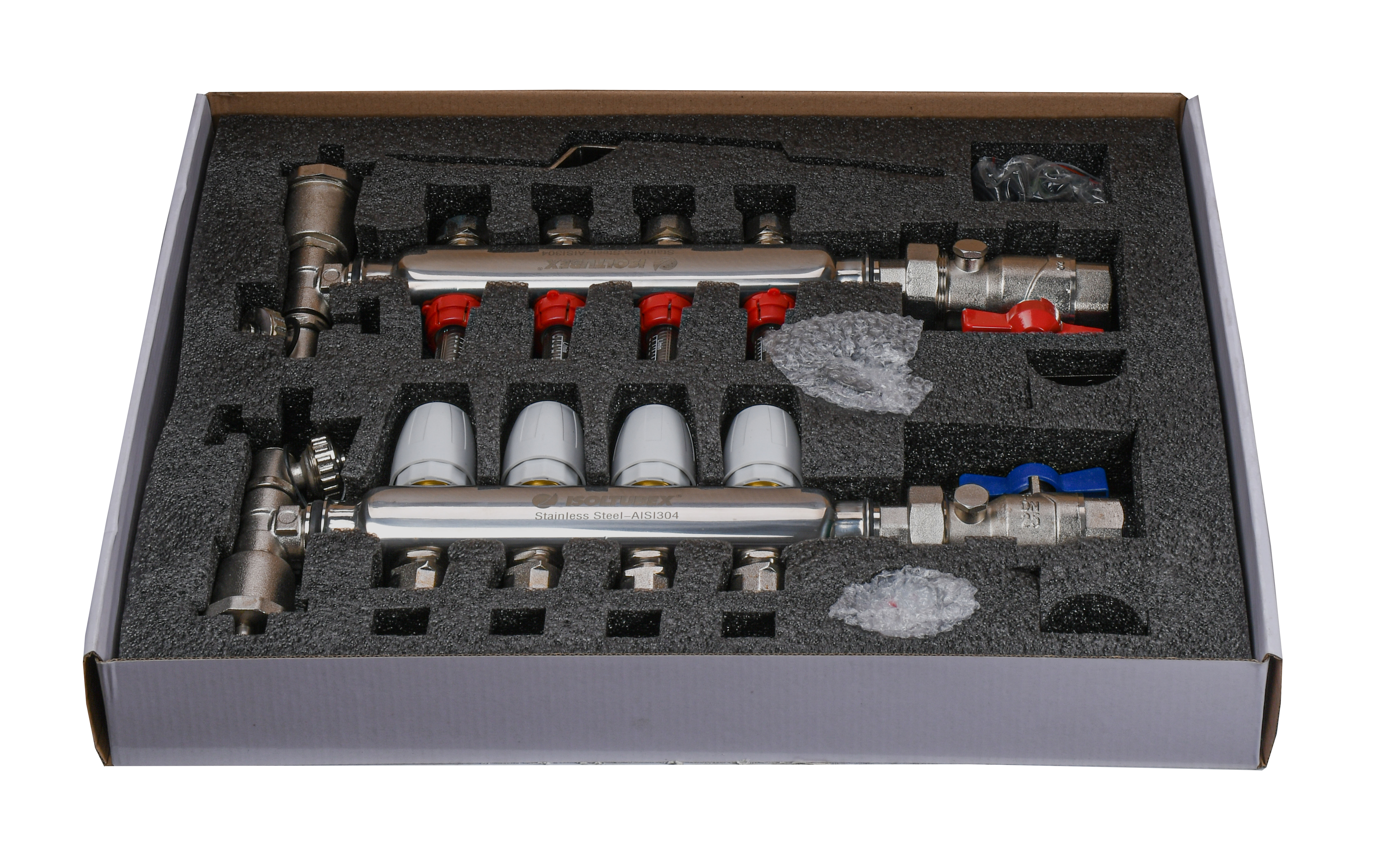 Колекторна система ISOLTUBEX INOX AISI-304  CO4 (1″ х  4)