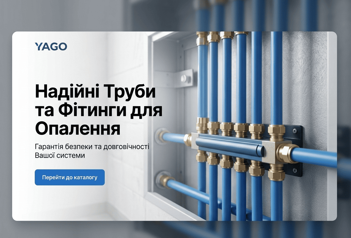 Надійні Труби та Фітинги для Опалення