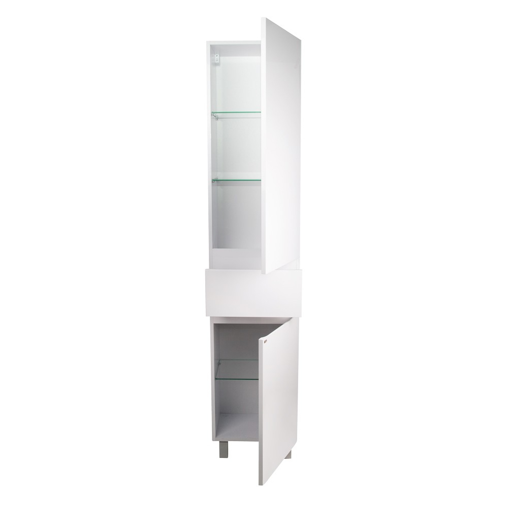 Пенал підлоговий Qtap Albatross 400х1900х305 White QT0175PN1900DRW