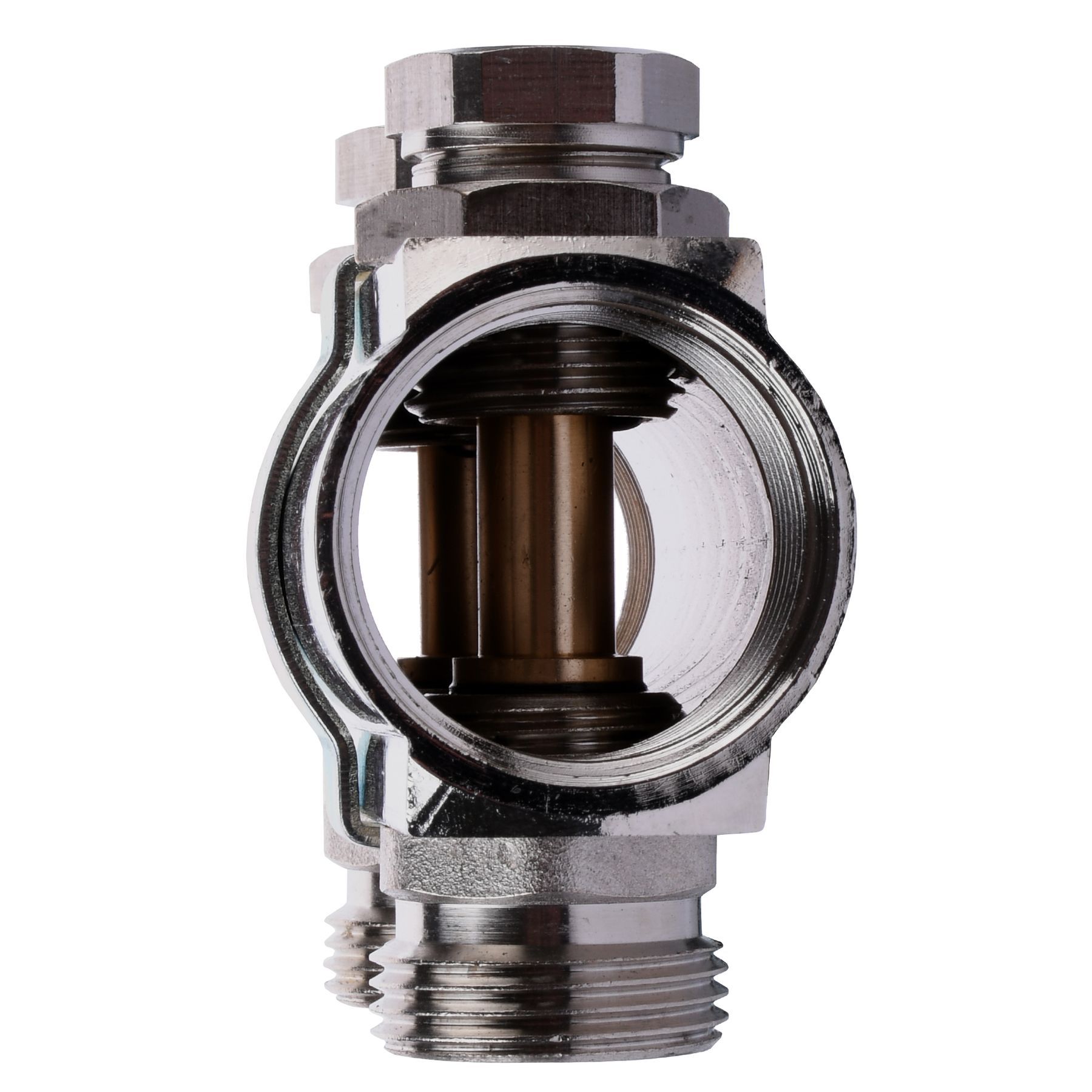 Колектор з регуляторами та кріпленням ECO 001B 1″x9