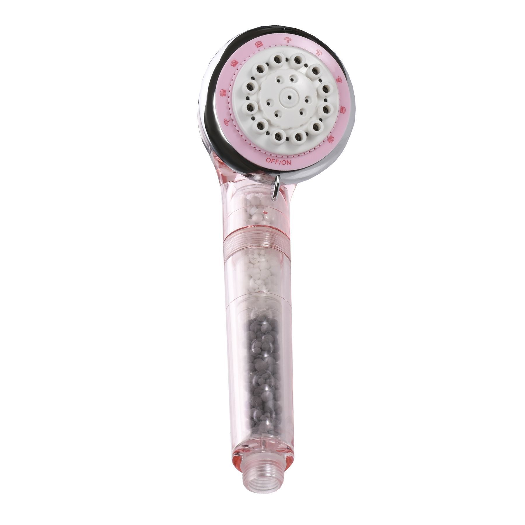 Лійка д/душа г/масаж. + КАРТРИДЖ (рожева) SFH-01 Pink в інтернет-магазині Yago