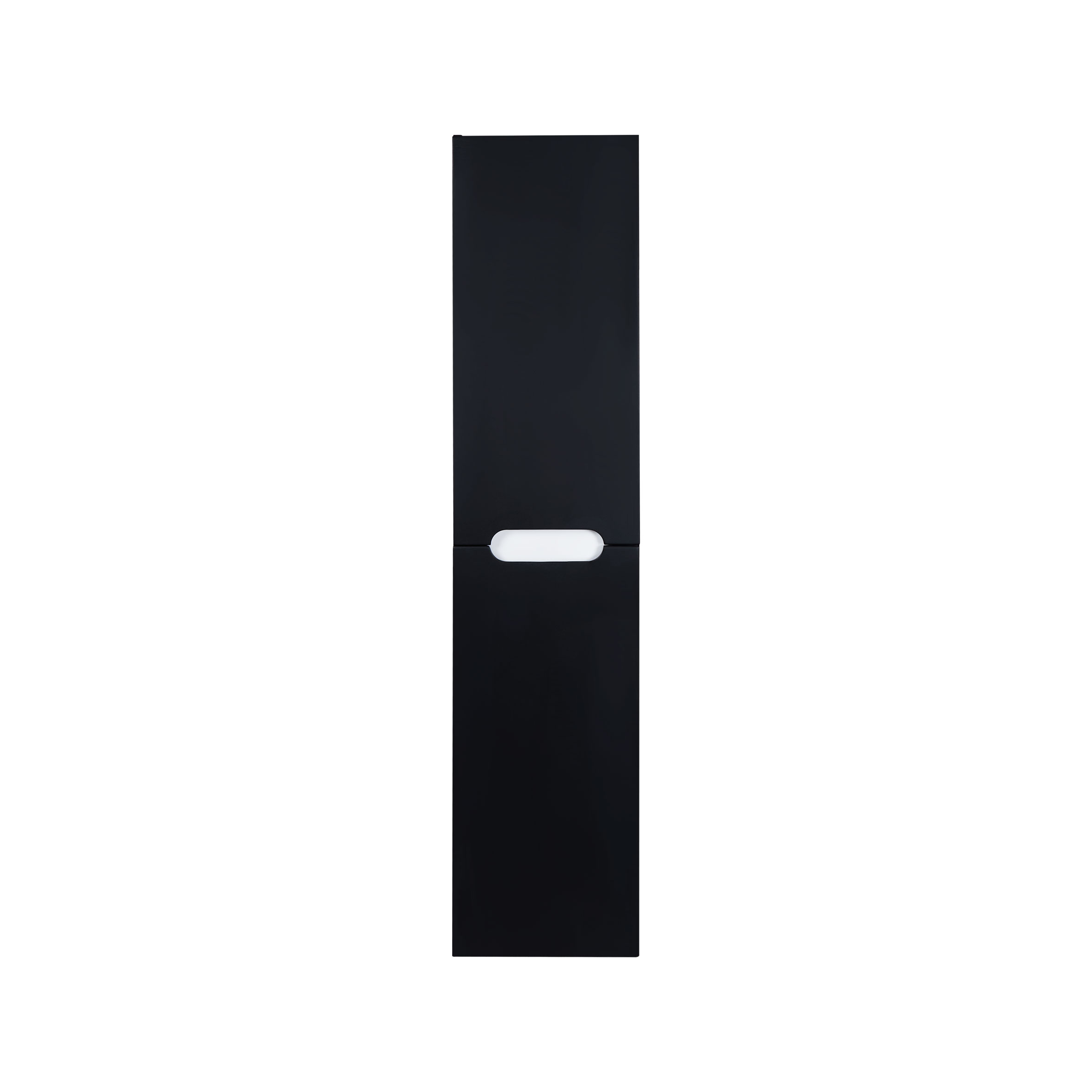 Пенал підвісний Qtap Virgo 350х1600х316 Black/White QT1876PP1652RBW