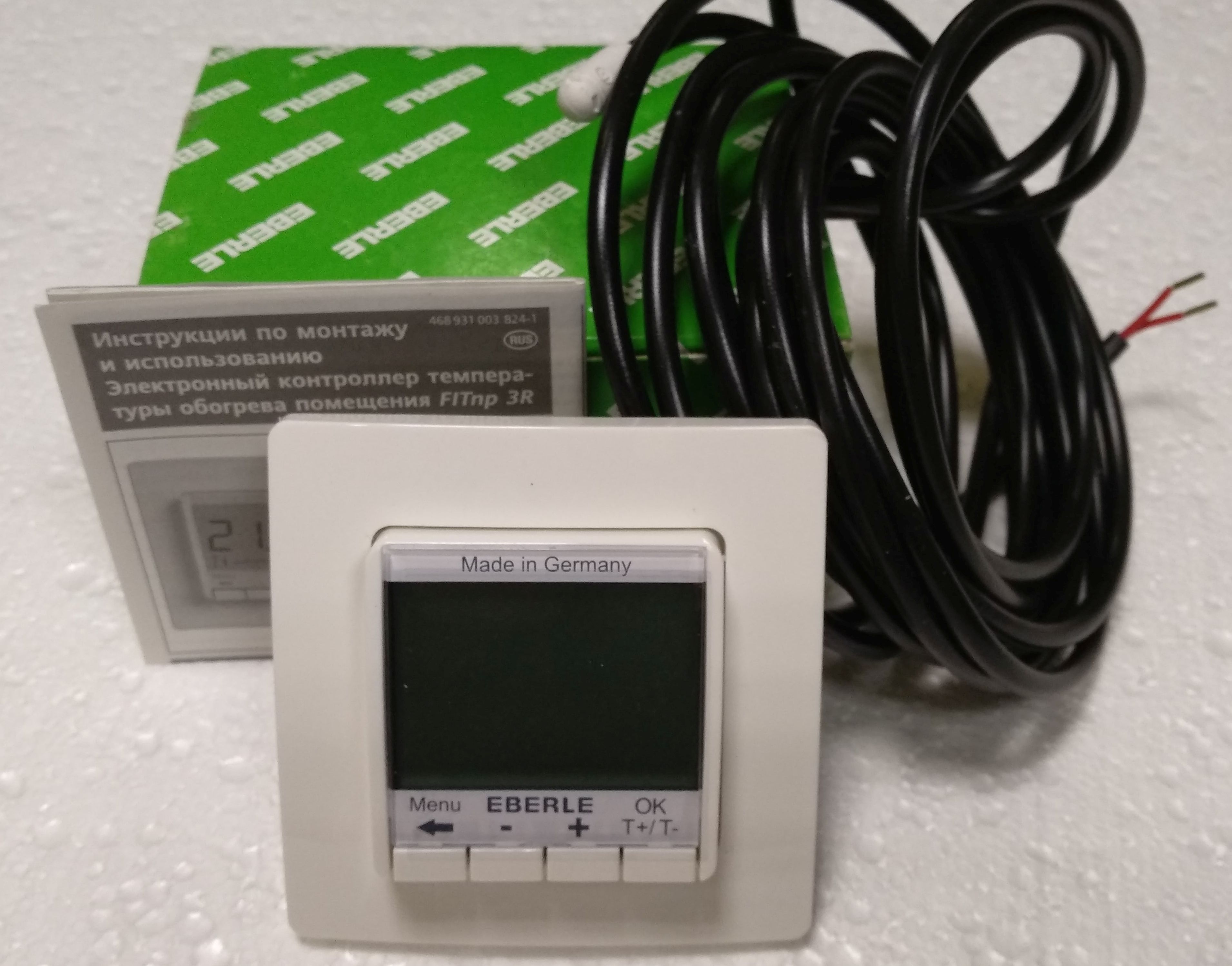  Електронний терморегулятор Eberle FITnp-3U | Купити в інтернет-магазині Yago