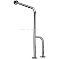 Поручень настінно-підлоговий 750*800 мм правий