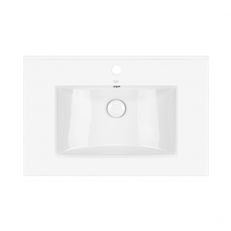 Комплект Qtap Albatross 810х825х460 White тумба підлогова +  раковина урізна  QT0171TN800D3080CW