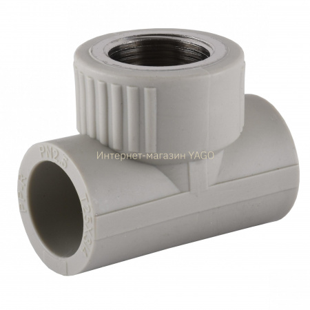Трійник внутрішня різьба Vsplast PPR  20х1/2'' ** 1015 в інтернет-магазині Yago