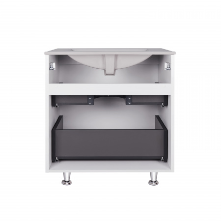 Комплект Qtap Tern 700х725х437 White тумба підлогова + раковина урізна QT1771TNL7013070CW