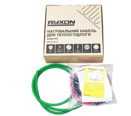 Купити  Кабель двожильний тонкий Ryxon-20 5,0m/100W  з безкоштовною доставкою