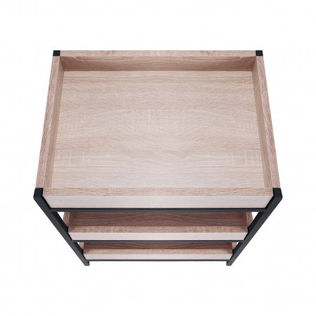 Стелаж підлоговий Qtap Taurus 500х800х350 Whitish oak QT24752SN800WO