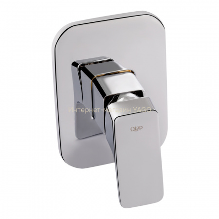 Змішувач для душу Qtap Namesti прихованого монтажу QTNAM6025102NC Chrome
