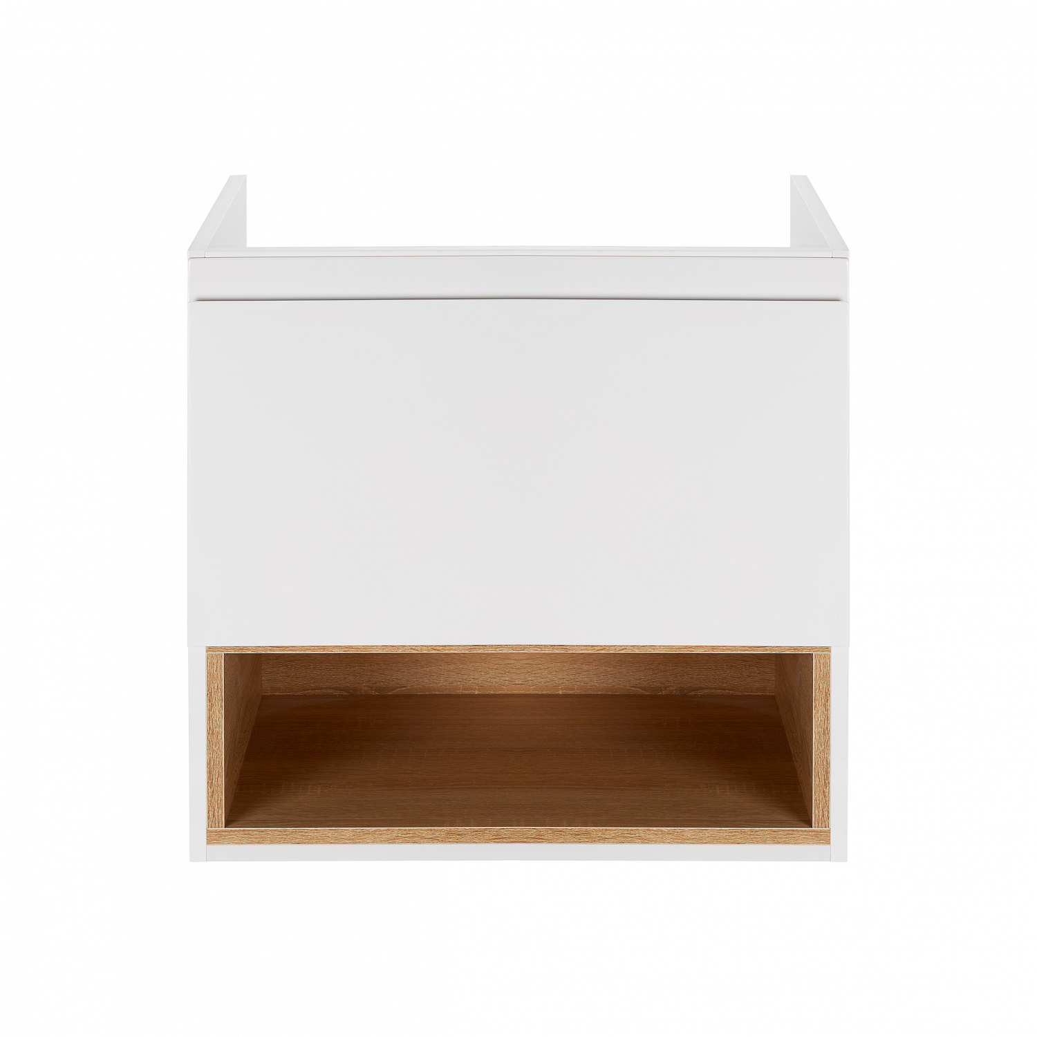 Тумба підвісна Qtap Robin 600х580х437 White/Whitish oak QT1374TPВ6001WWO