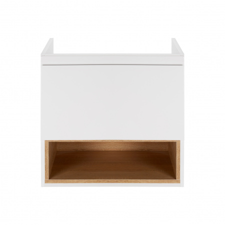 Тумба підвісна Qtap Robin 600х580х437 White/Whitish oak QT1374TPВ6001WWO