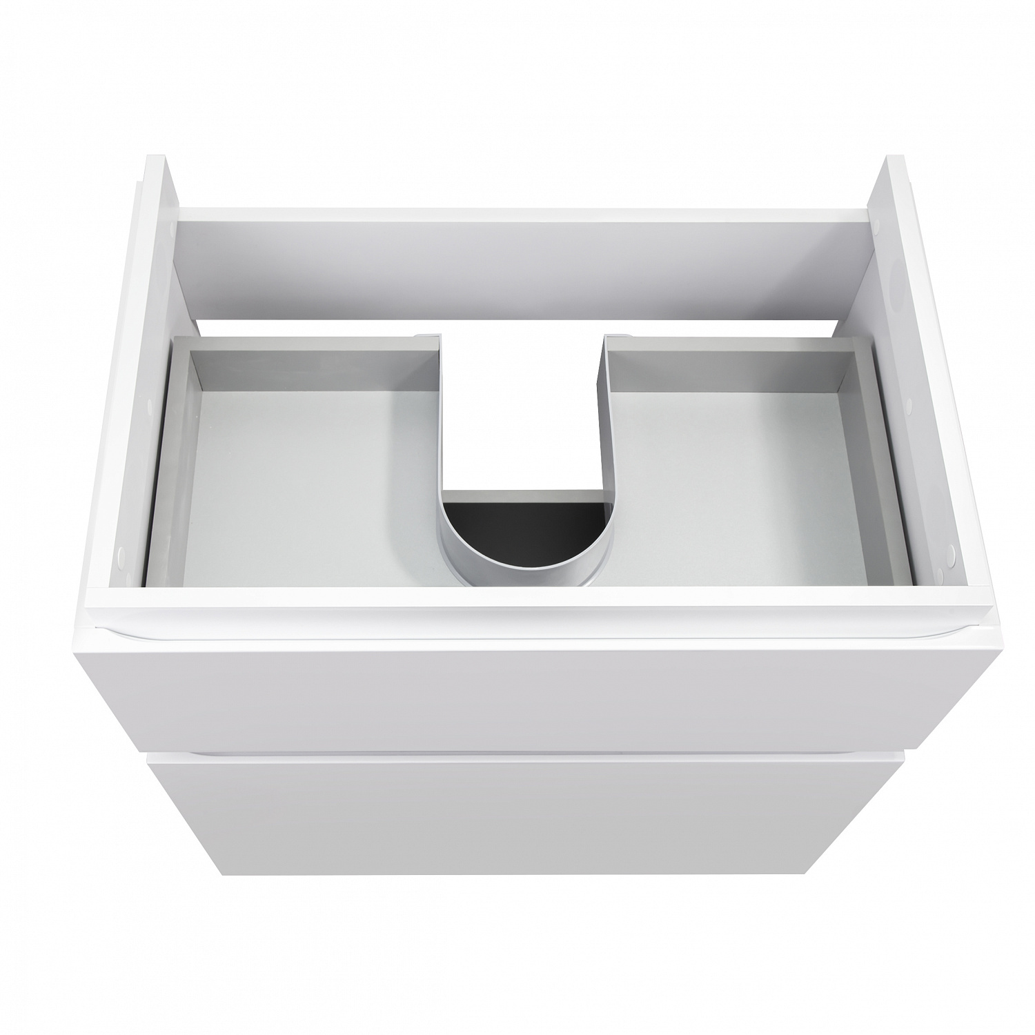 Комплект Qtap Albatross 810х825х460 White тумба підлогова +  раковина урізна  QT0171TN800D3080CW