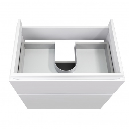 Комплект Qtap Albatross 810х825х460 White тумба підлогова +  раковина урізна  QT0171TN800D3080CW