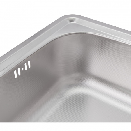 Кухонна мийка Lidz 7642 0,8 мм Micro Decor (LIDZ764208MICDEC)