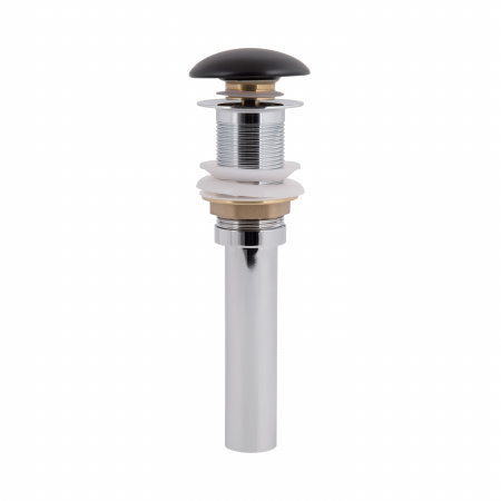 Донний клапан для раковини Qtap PU03 225х70х70 Matt black