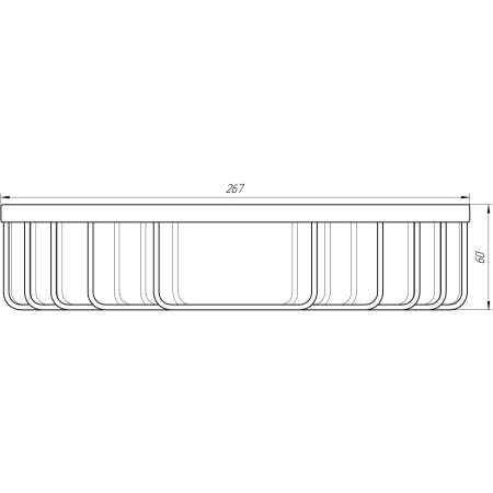 Поличка кутова Globus Lux BS 8499