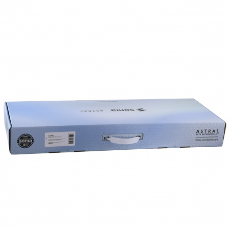 Набір аксесуарів для ванної  SONIA ASTRAL KIT BLACK ( 6 предметів) 185214