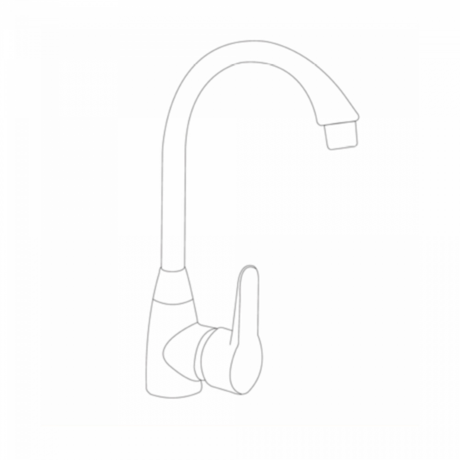 Змішувач для кухні Brinex 35B 007