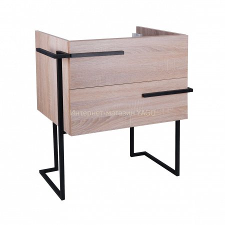 Тумба підлогова Qtap Taurus 700х800х437 Whitish oak QT2473TNT703WO