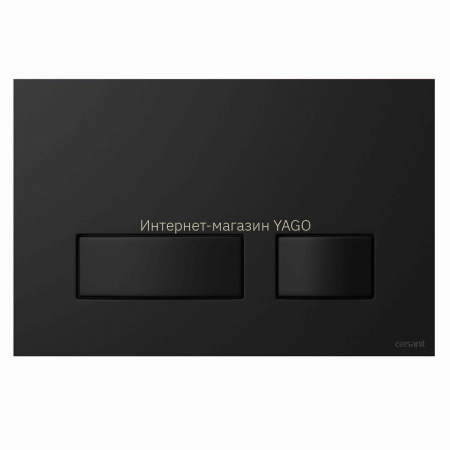 Кнопка змиву MOVI  чорна  матова