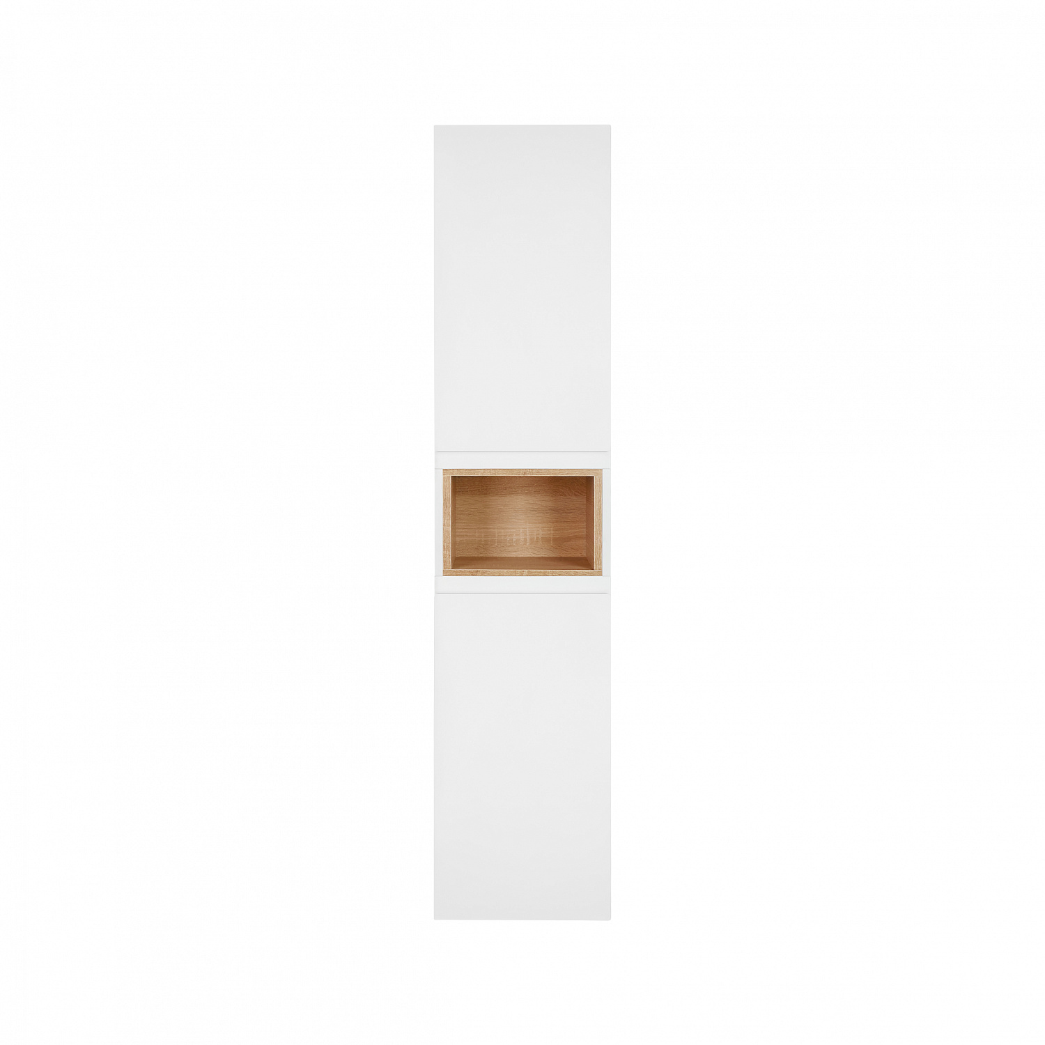 Пенал підвісний Qtap Robin 350х1650х316 White/Whitish oak QT1376PP1651RWWO