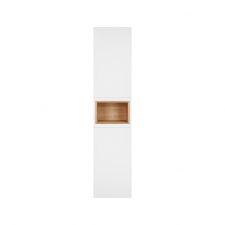 Пенал підвісний Qtap Robin 350х1650х316 White/Whitish oak QT1376PP1651RWWO