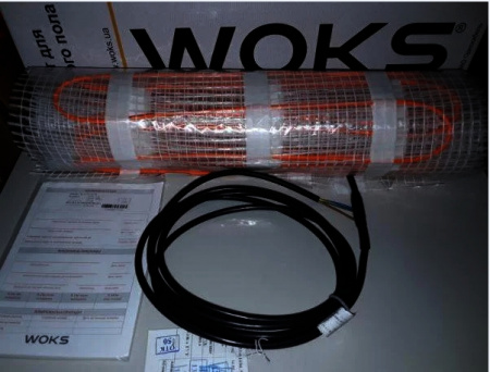 Нагрівальний мат Woks 160 -4,0 m²/640W | Купити в інтернет-магазині Yago