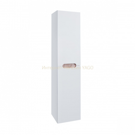 Пенал підвісний Qtap Virgo 350х1600х316 White/Whitish oak QT1876PP1651RWWO