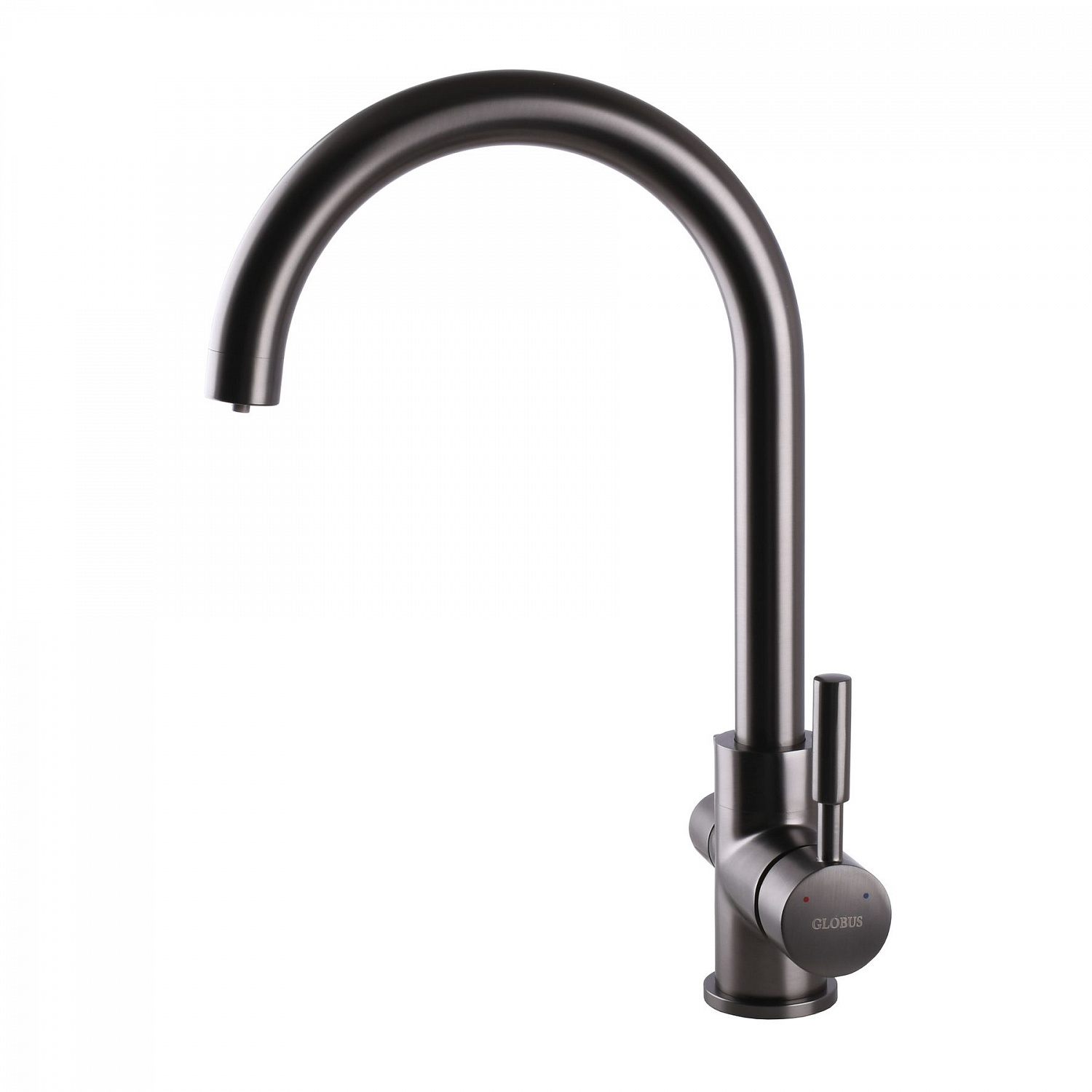 Змішувач для кухні під осмос Globus Lux LAZER GLLR-0333-11-GRAPHITE