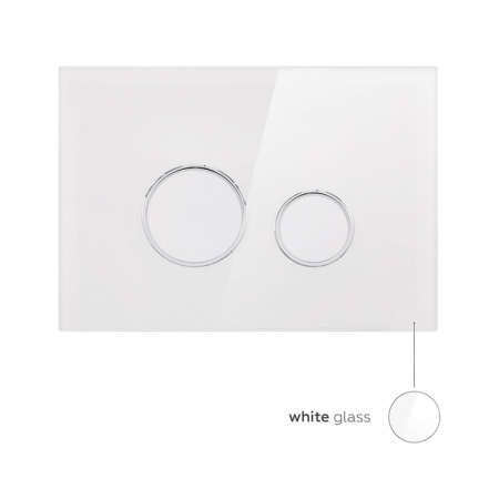 Панель змиву для унітаза Qtap Nest QT0111V1164GW