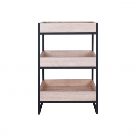 Стелаж підлоговий Qtap Taurus 500х800х350 Whitish oak QT24752SN800WO