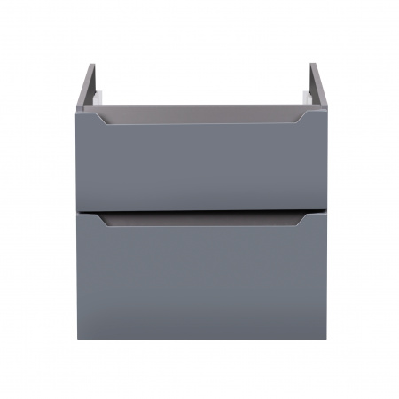 Тумба підвісна Qtap Scorpio 605х585х460 Graphite QT1474TPВ602G