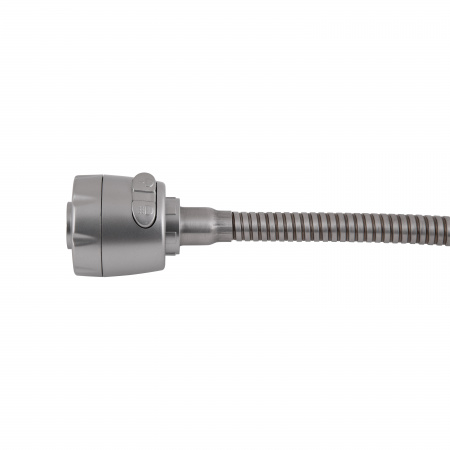 Змішувач для кухні Brinex Pure 015F41 з гнучким виливом   Nickel BRIPUR015F41NKL