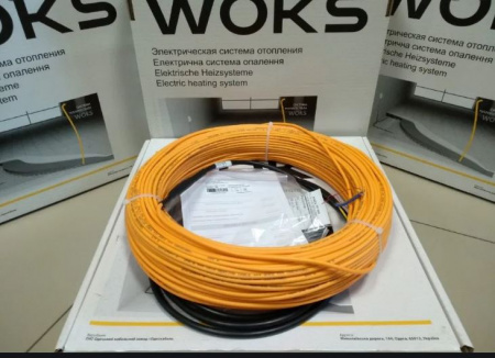 Купити  Кабель двожильний тонкий Woks-18 6,0m/100W  з безкоштовною доставкою