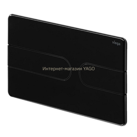 Панель змиву Prevista для бачків Visign for Style 23, чорний, Viega 773175