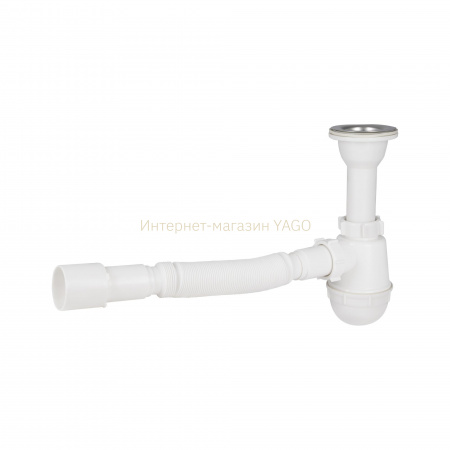 Сифон для раковини Lidz (WHI) 60 06 Y001 01 (вихід 50 мм)