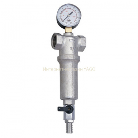 Фільтр з краном та манометром SOLOMON   3/4″  NV - 5024 в інтернет-магазині Yago